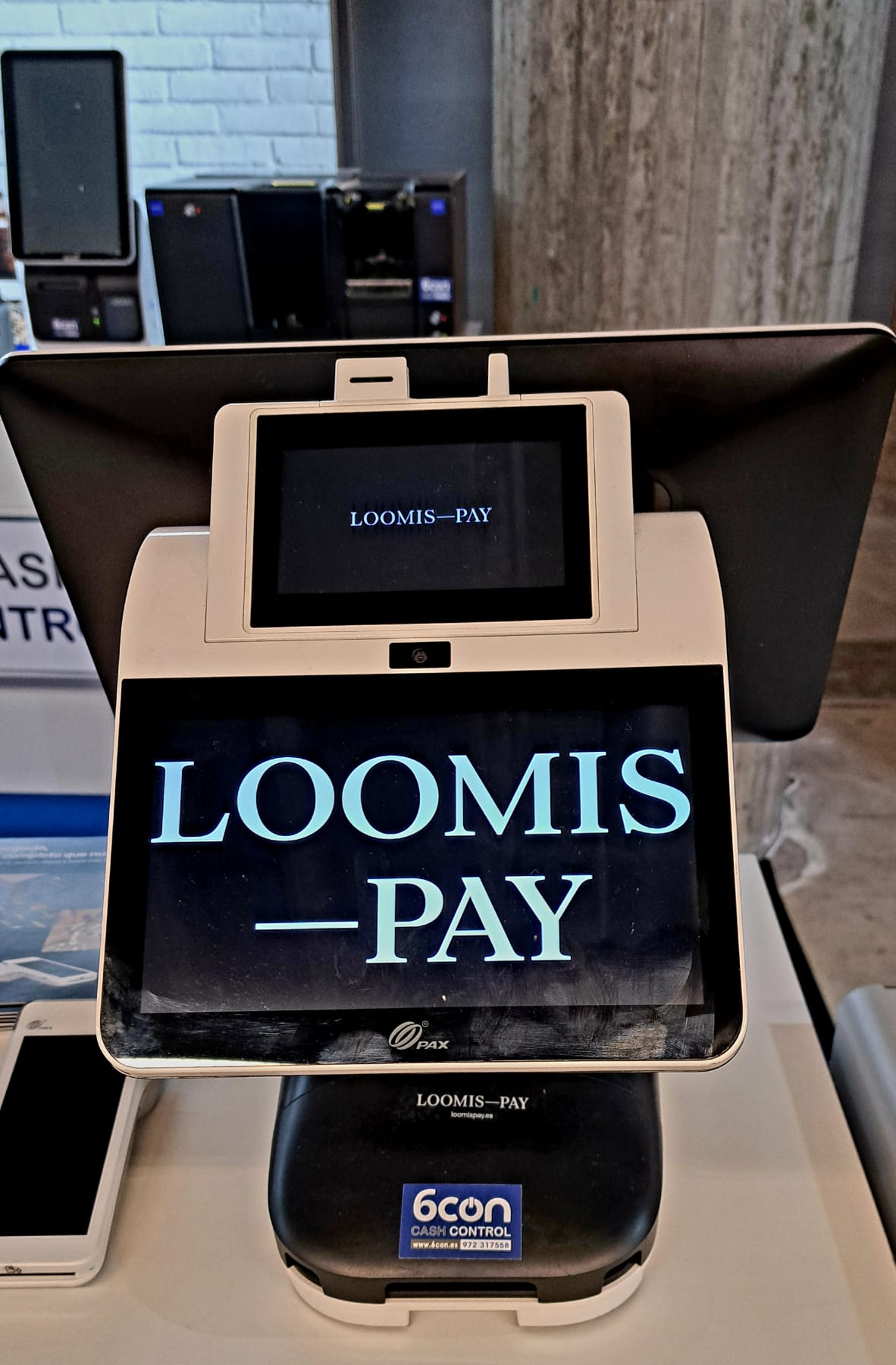 Terminal Loomis Pay de sobremesa